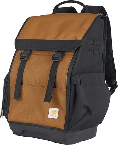Carhartt Bolsa de herramientas para hombre con correas de hombro ajustables, duradera, resistente al agua, organizador de herramientas