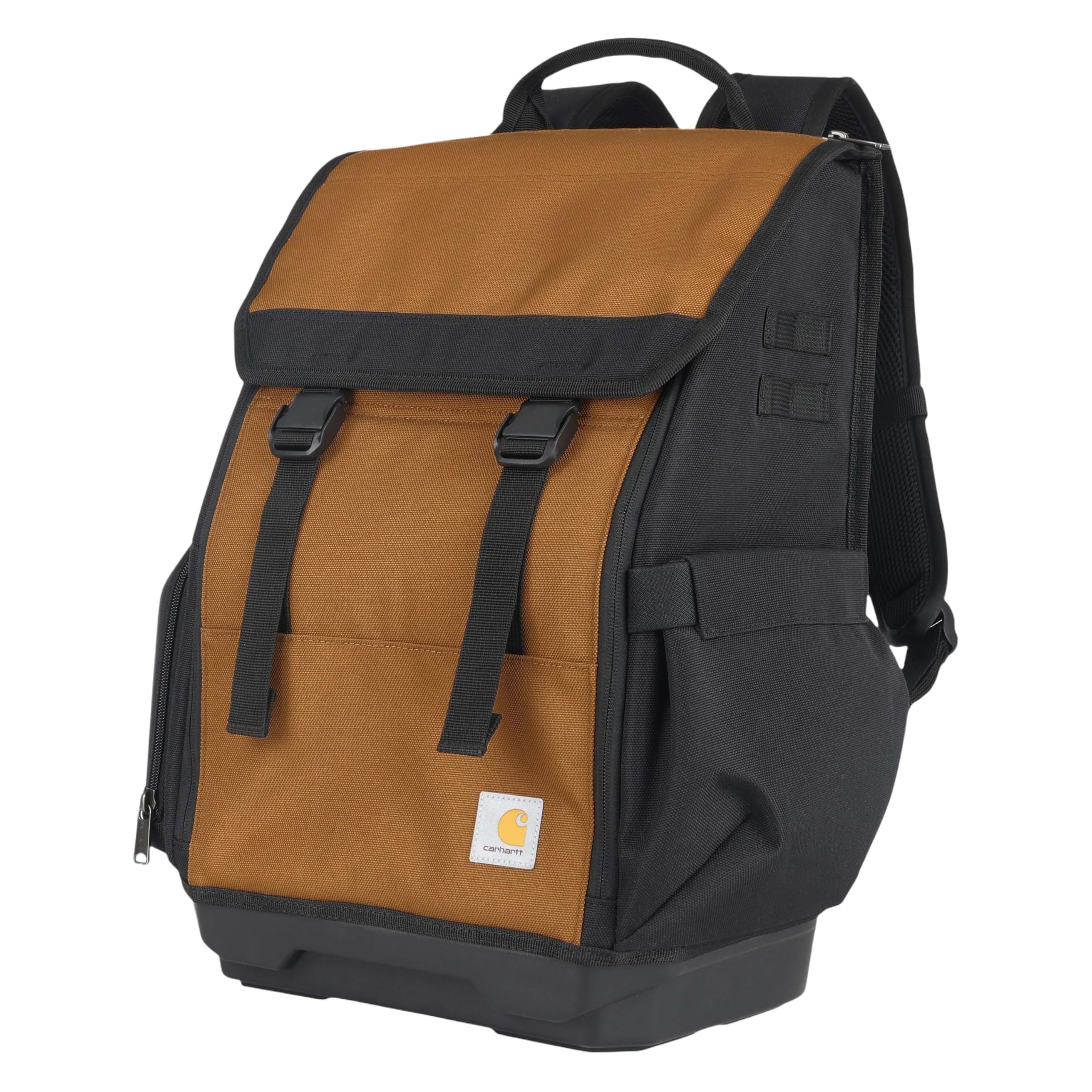 Carhartt Mens Station Tool Bag W Adjustable Shoulder Straps Durable Water-Resistant Tool Organizer Tool Backpack