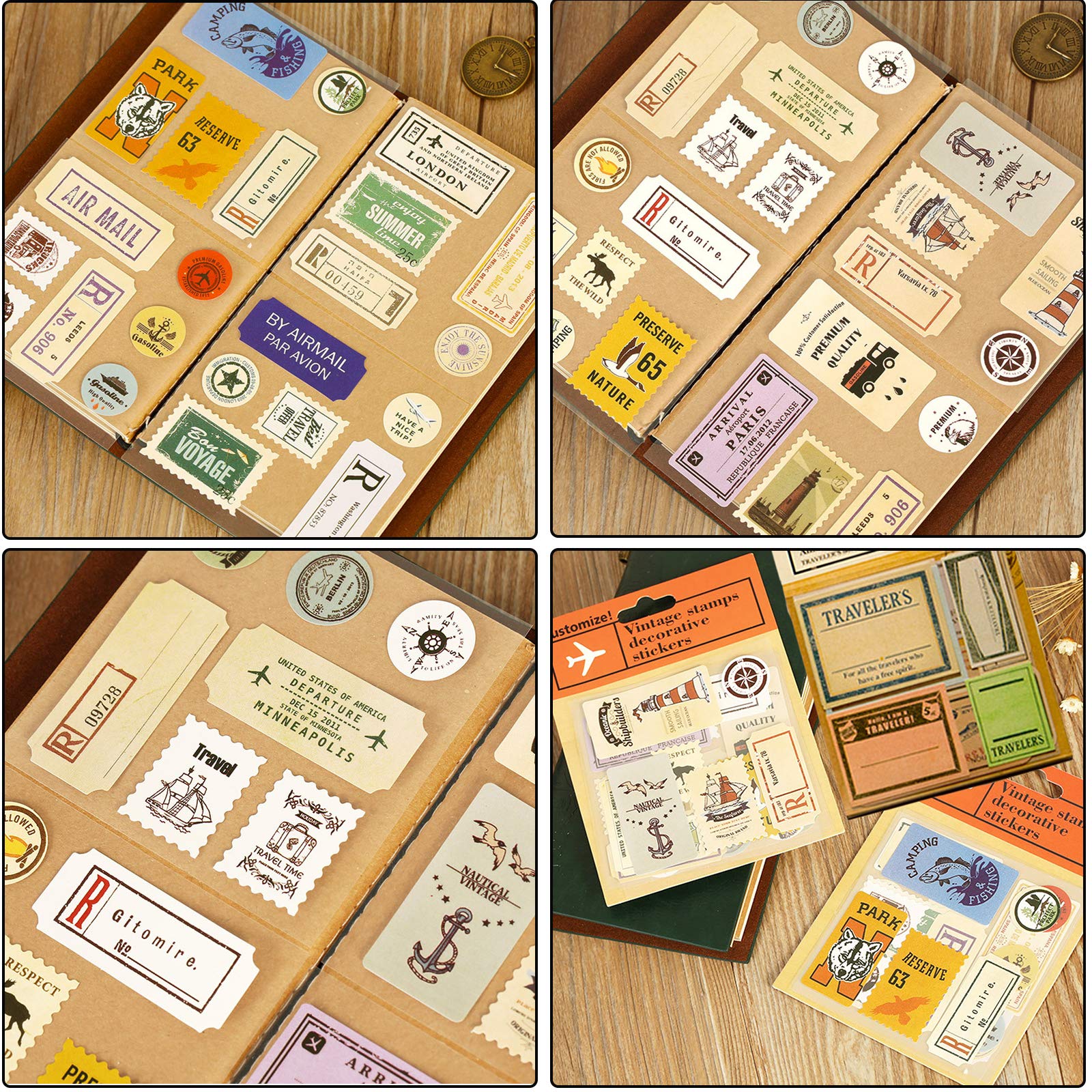 1pc Vintage Lint Parel Papier Enveloppen voor de U... - Vicedeal