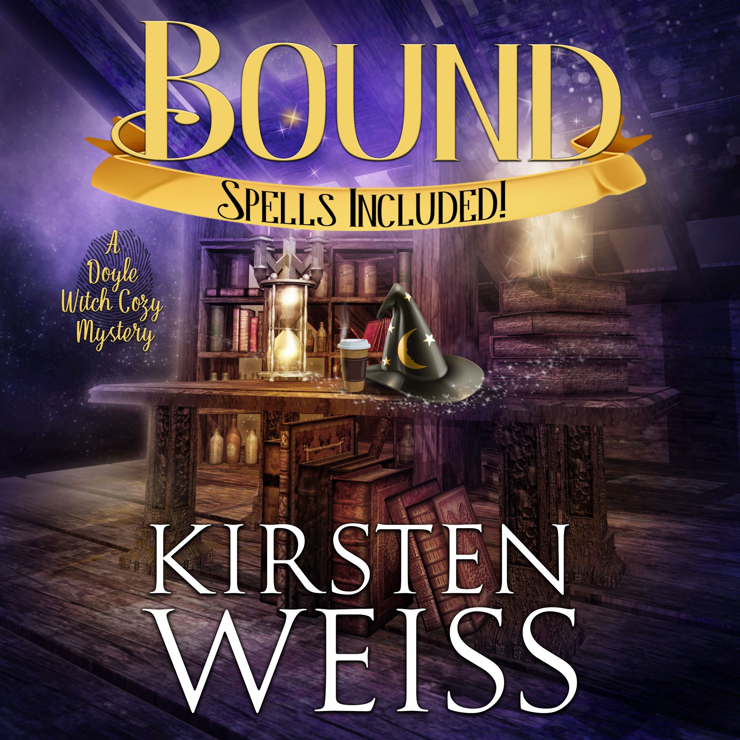 Cover art for Bound: A Doyle Witch Cozy Mystery