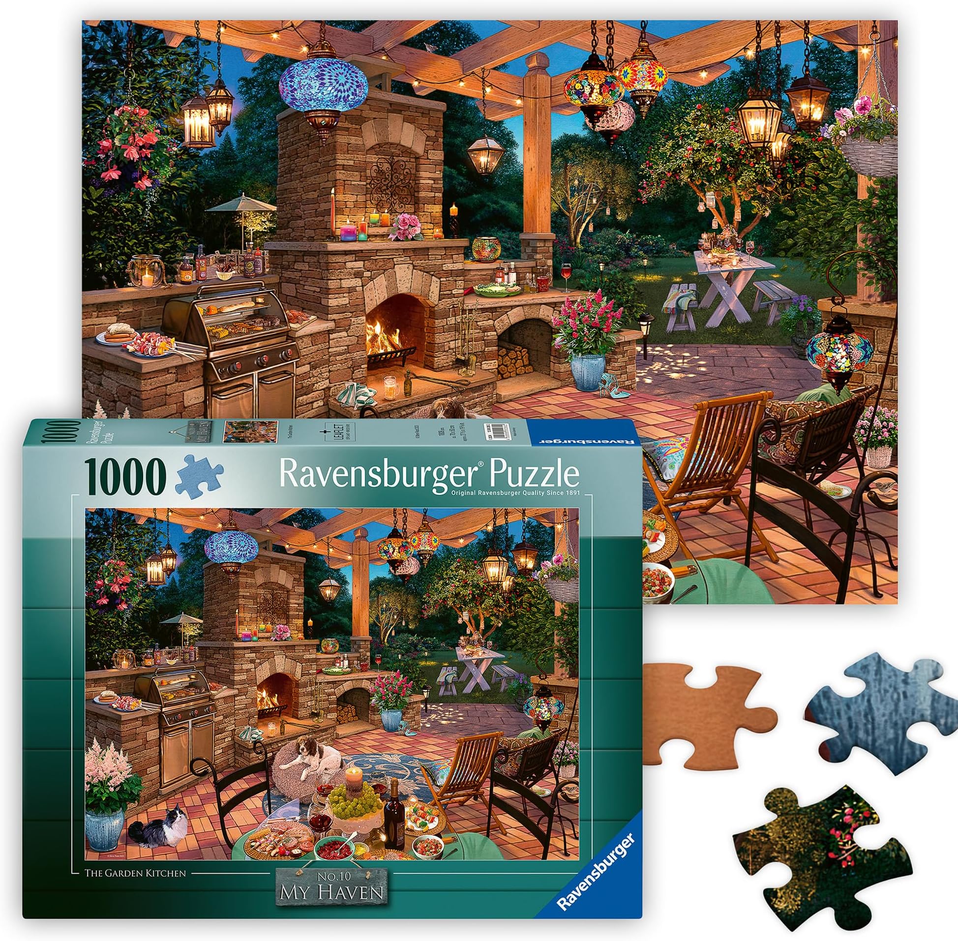 The Garden Kitchen 1000 PC Puzzle