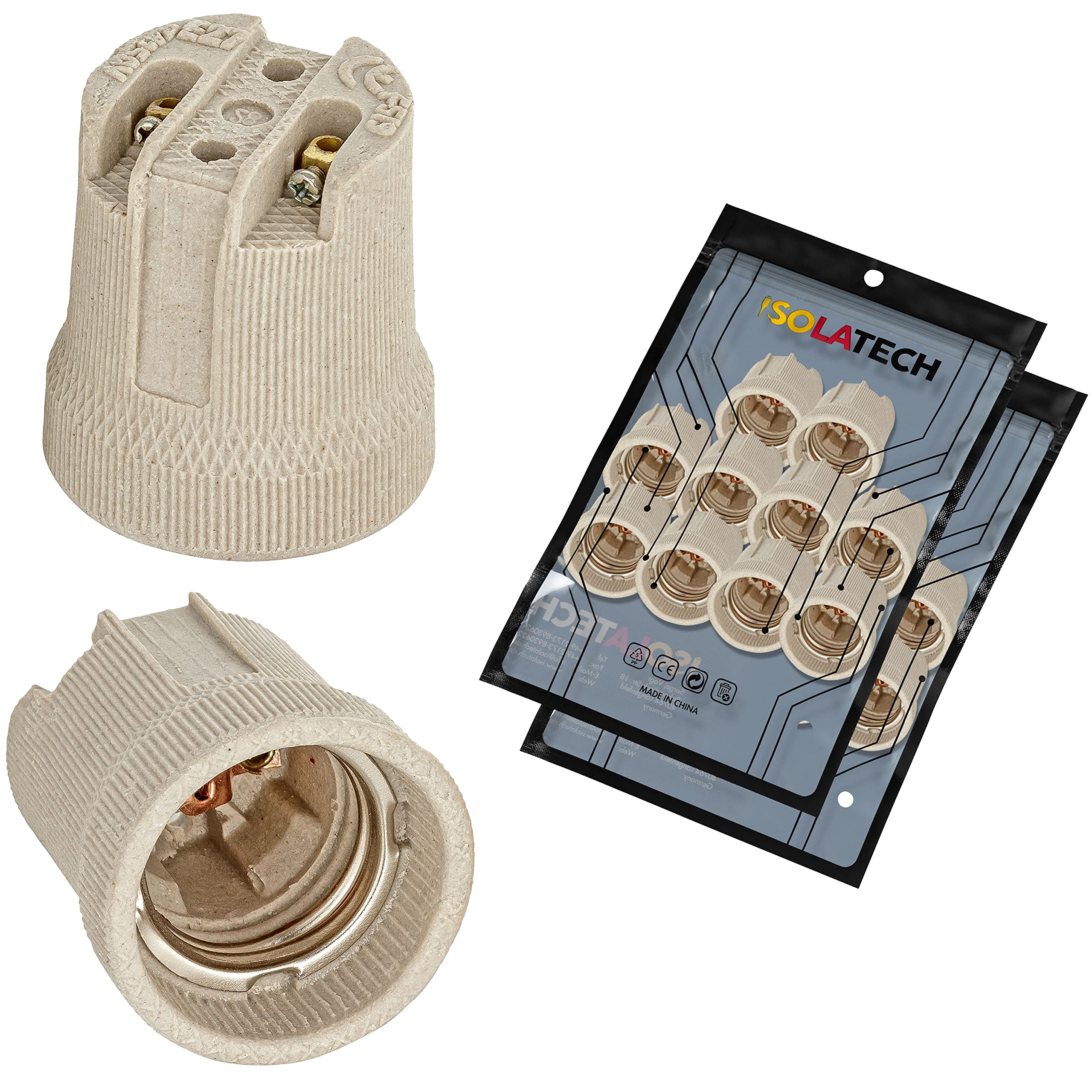 Ledtraco-E27 fitting met snoer Zwart/wit - Led Verlichting Eindhoven