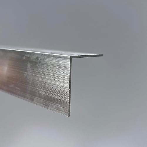 Aluminio 6063 Ángulo, 1" x 1" "x 24", 116" Ancho