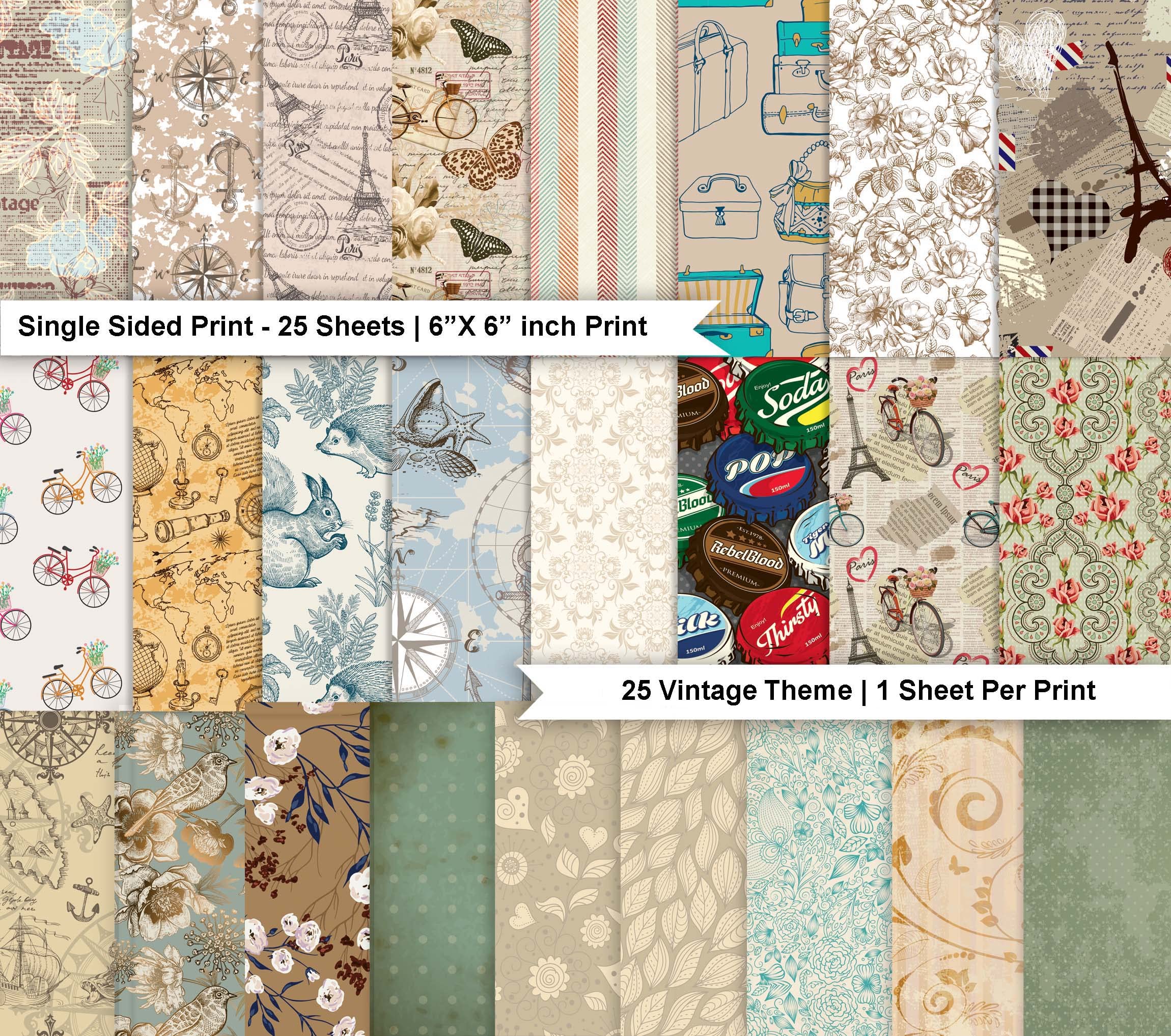 レア！Made in U.S.A. catalog & Scrapbook Inkdotpot 25 Sheets