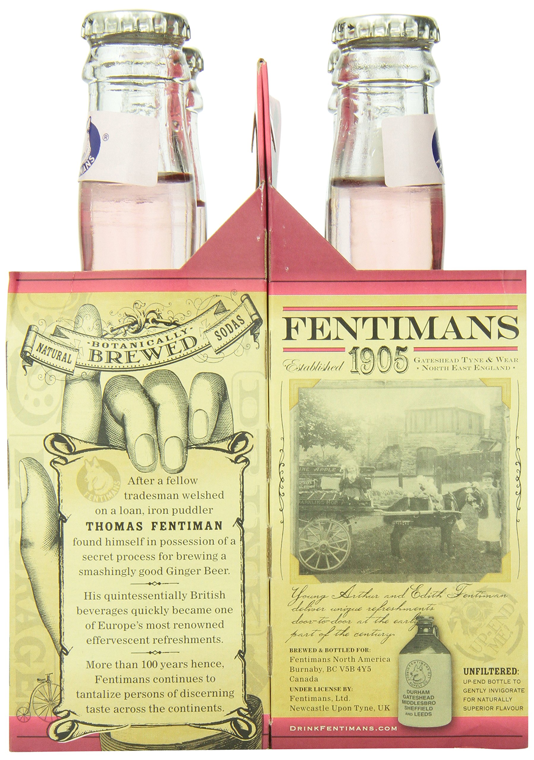 Fentimans Limonada de rosa 10 fl oz