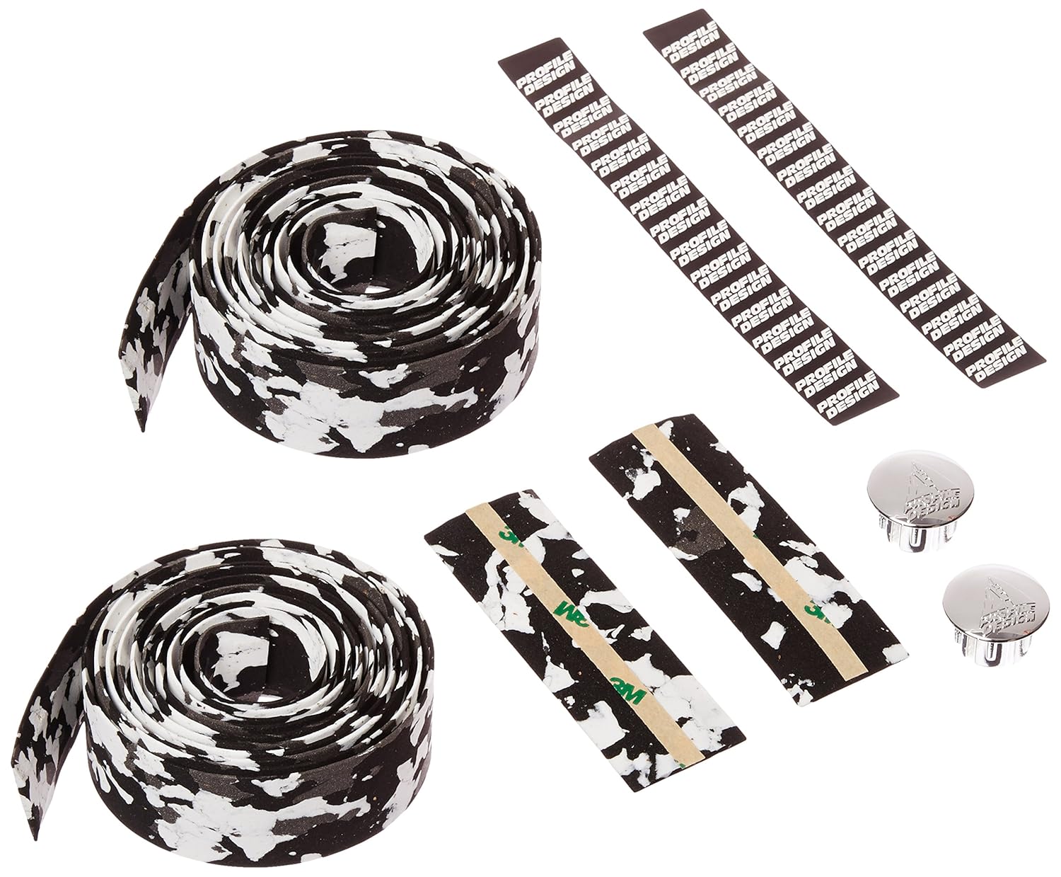 プロフィールデザインコルクラップ（ブラック/グレー/ホワイト/スプラッシュ）