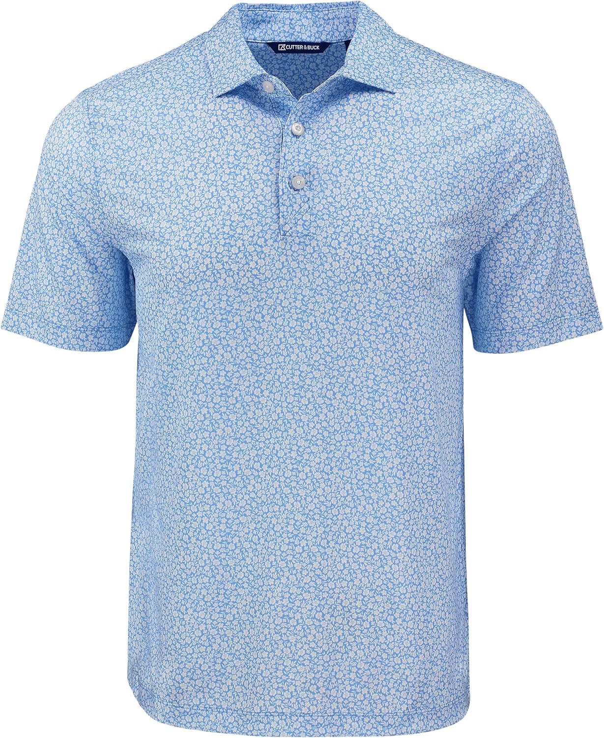 Cutter & Buck Pike Eco Flora Print Mens Polo