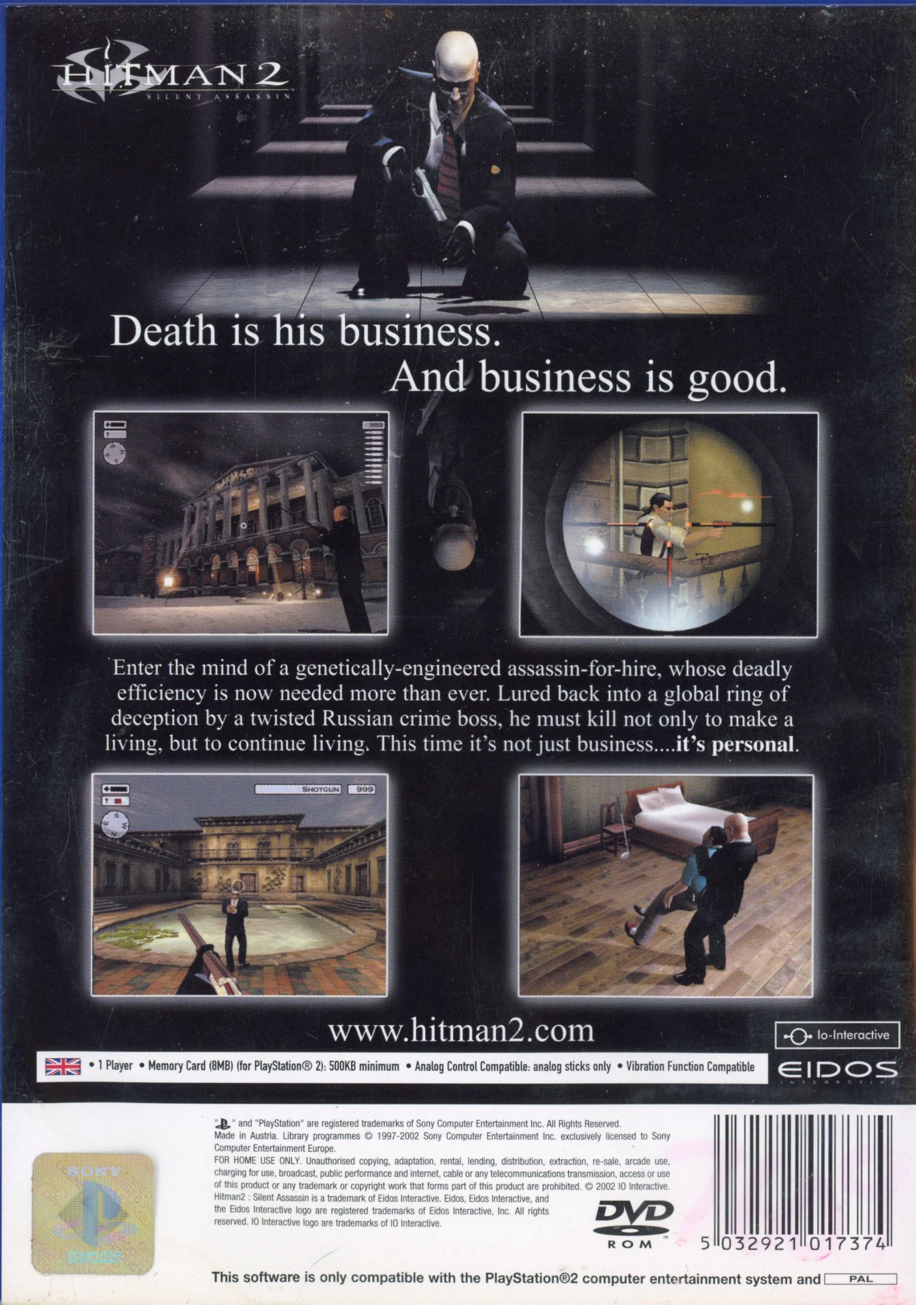 Amazon.com: Hitman 2 Silent Assassin : Video Games