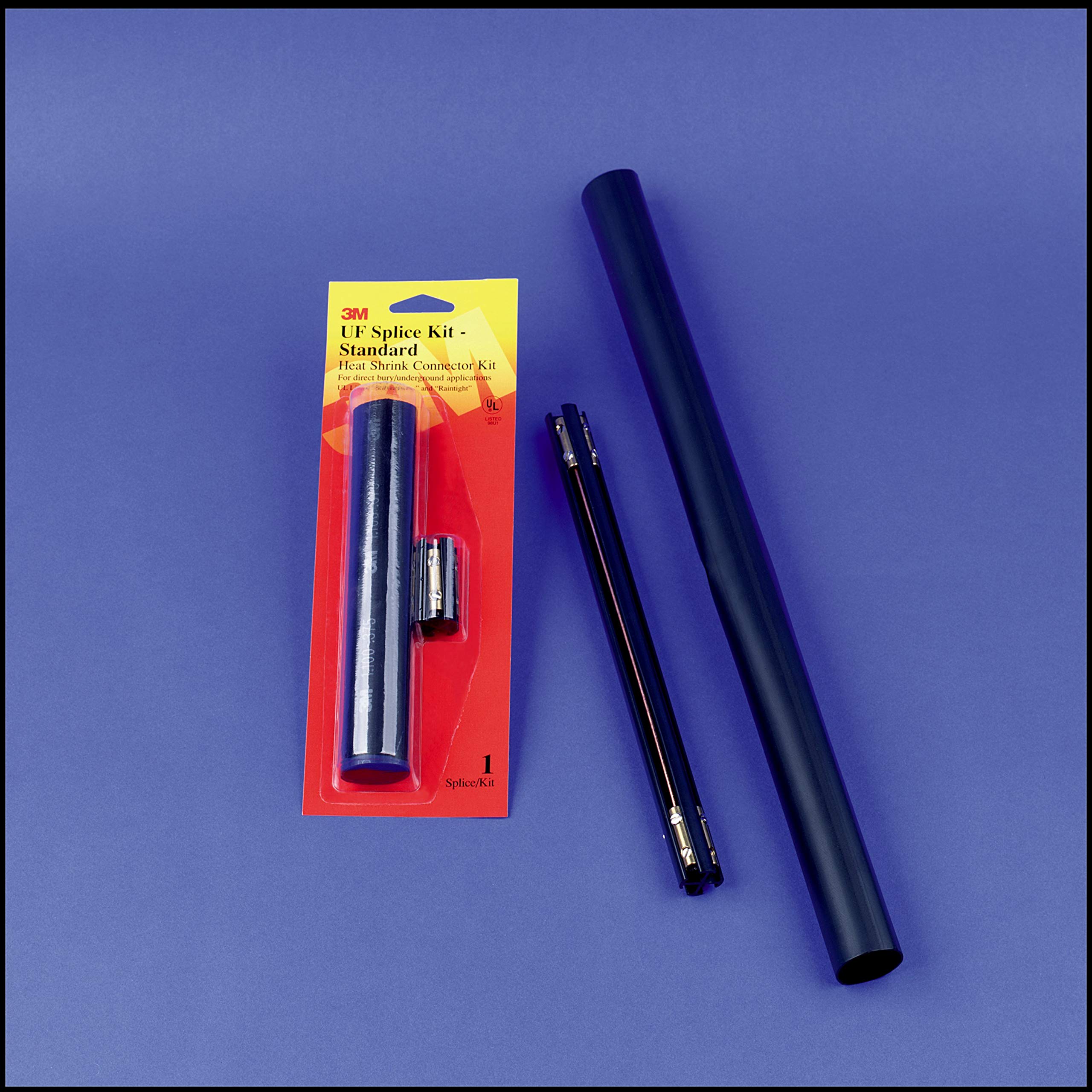 3M Kit de empalme UF1 estándar, conector de 45,7 mm, tubo termorretráctil de 203,2 mm