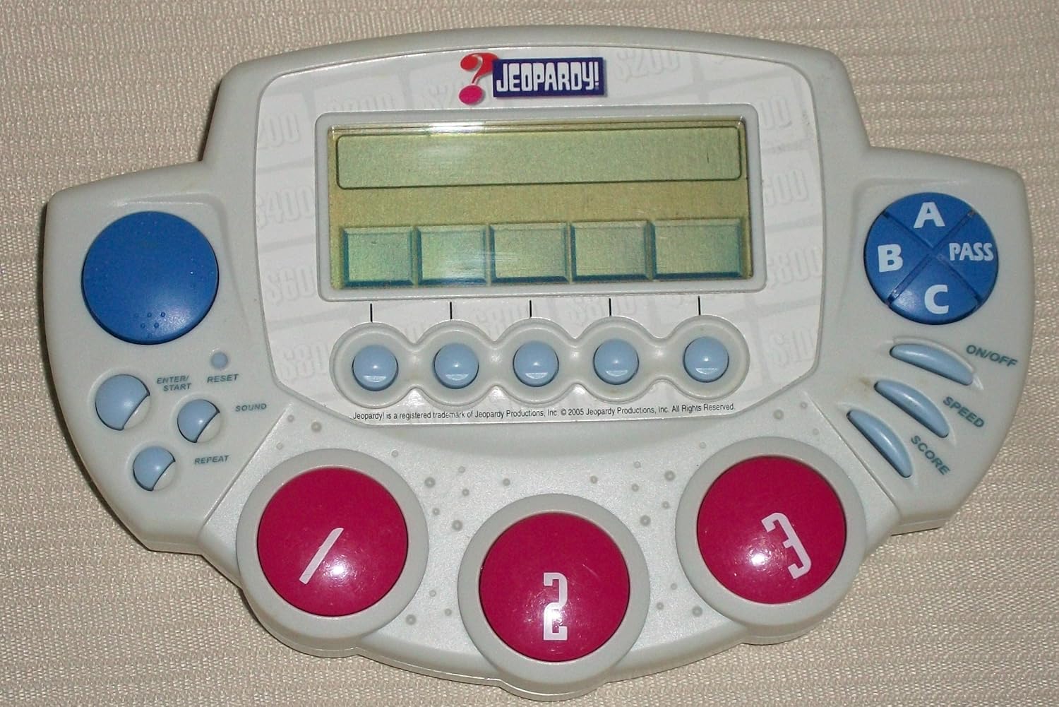 Jeopardy Electronic Travel Game (2005 Edition)