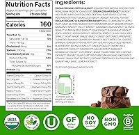 Vista 2 de Orgain proteína orgánica a base de plantas + polvo de superalimentos