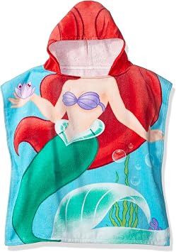Disney Little Mermaid Ariel Cotton Hooded Towel