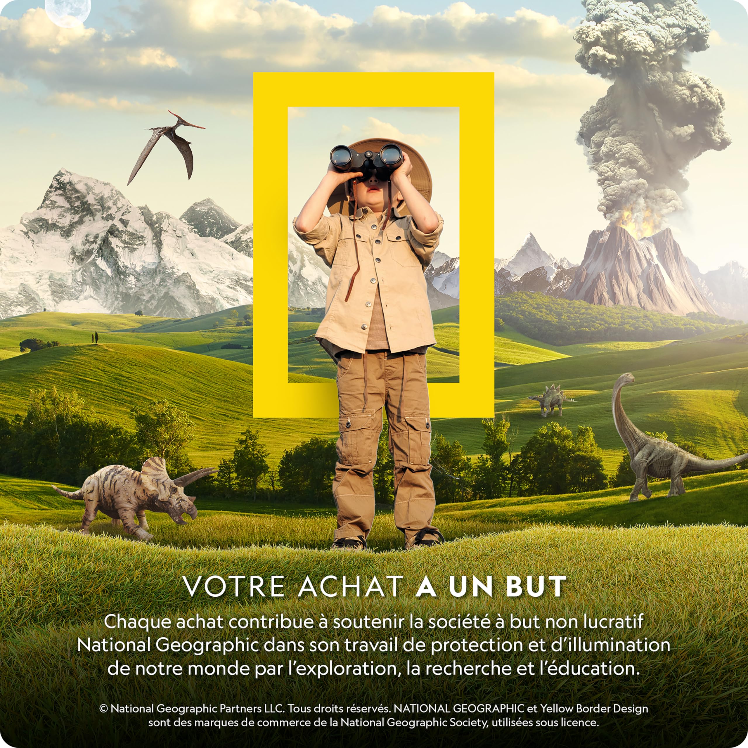 NATIONAL GEOGRAPHIC Coffret de Magie pour Enfants - 45 Tours de Magie avec Instructions Vidéo Étape par Étape d’un Magicien Professionnel, Jouets pour Filles et Garçons