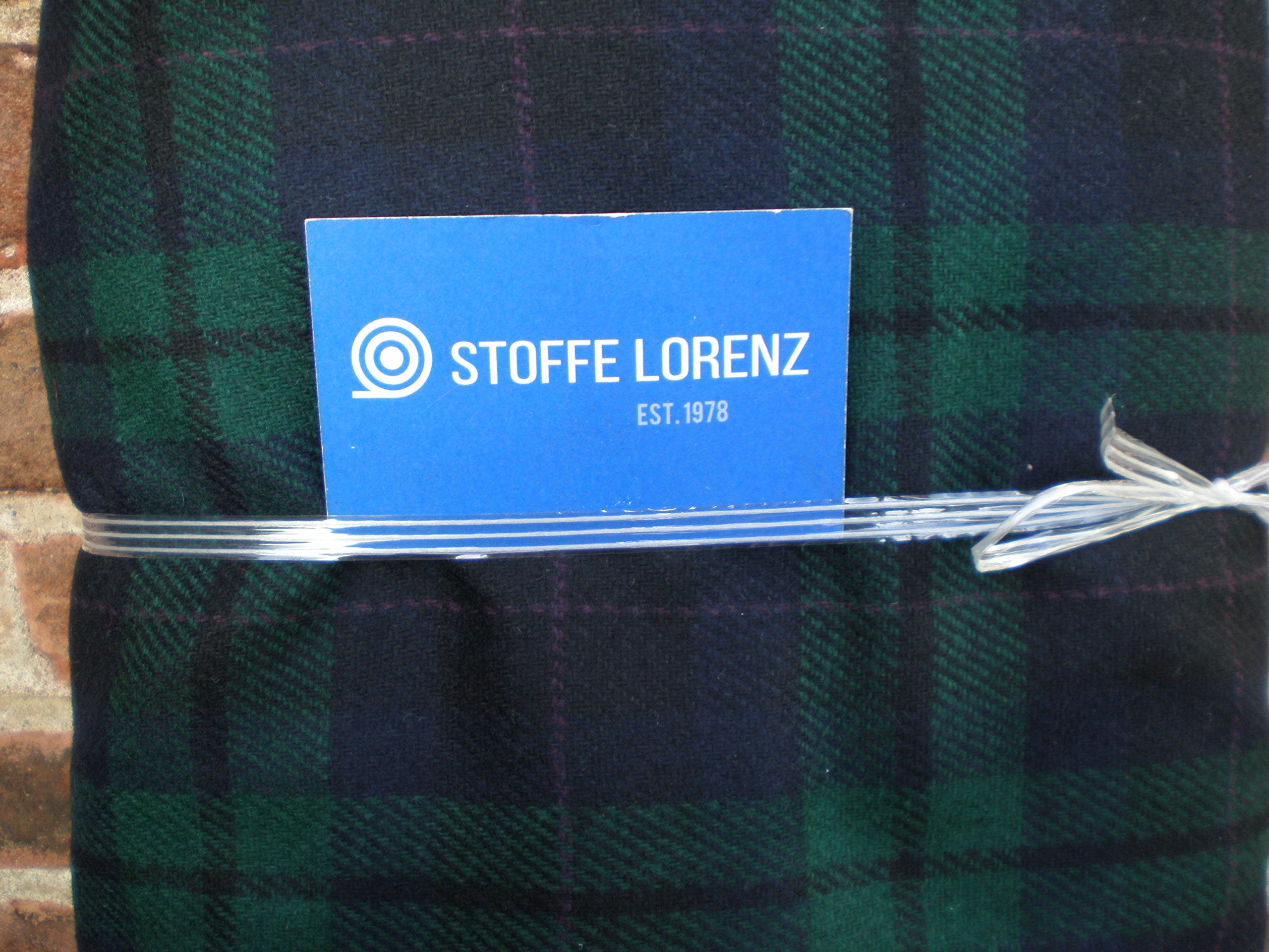 Black-Watch Karo Fb.Grün/Blau- Meterware - StoffeBlackwatch Check Green/Blue/Sold by the Metre FABRICS