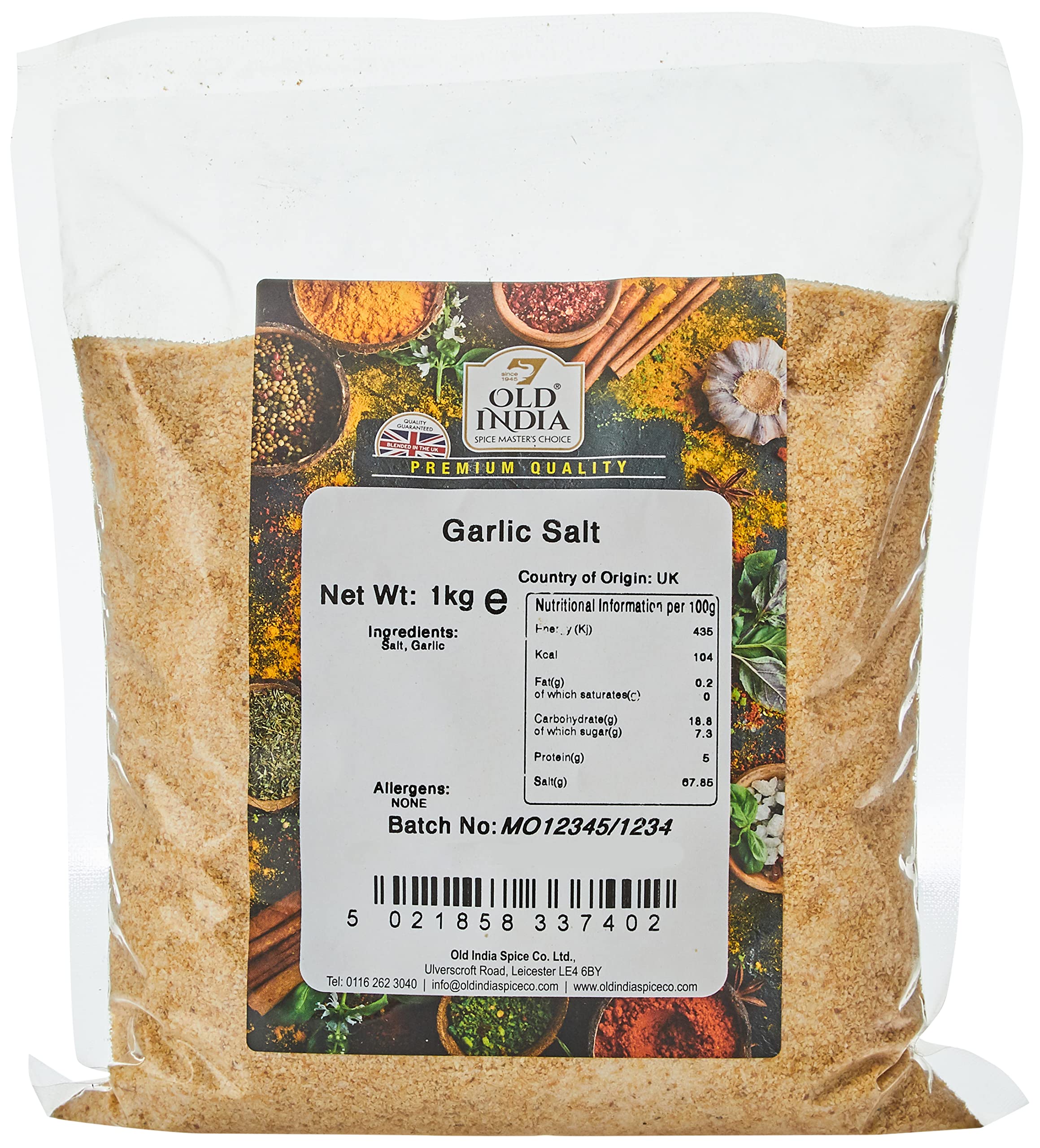 Old India Garlic Salt 1 Kg