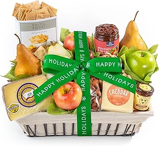 Golden State Fruit Happy Holidays California Farmstead Fruit Basket