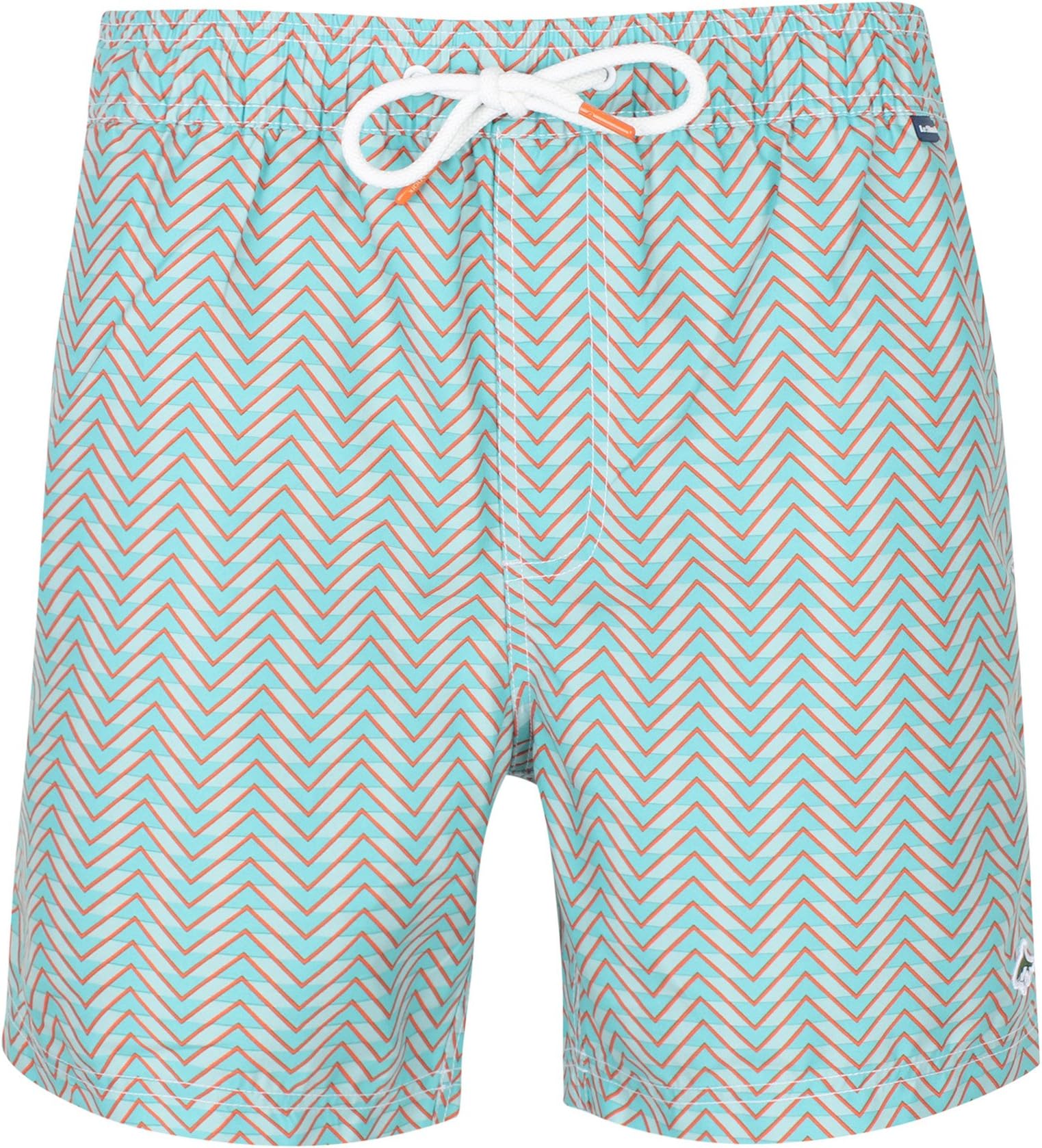 Le Shark Mens Angelos Chevron Print Swim Shorts