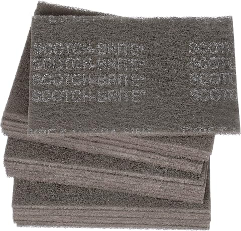 Scotch-Brite 07448-each 7448 Ultra İnce El Pedi, 15,24 cm x 22,86 cm, Her Kutuda 20 Ped