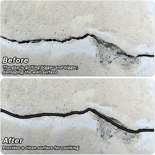 Miniatura 3 de Backer Rod - Sello de espuma de goma para calafateo para juntas de expansión de concreto para espacios y juntas (negro, 14 pulgadas x 100 pies)