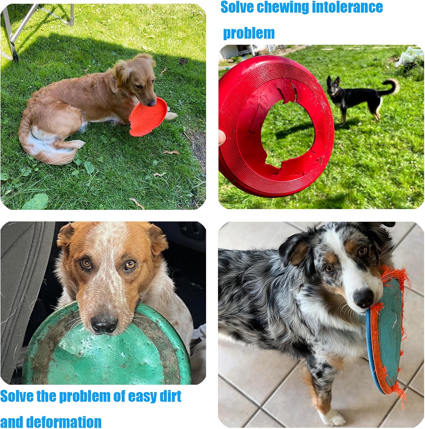 Dog Flying Disc Lightweight, Pets Dog Flying Disc, Floating Water Dog Toy, Dog Launchers Toy, The Best Gift for Your Lovely Pet image 4
