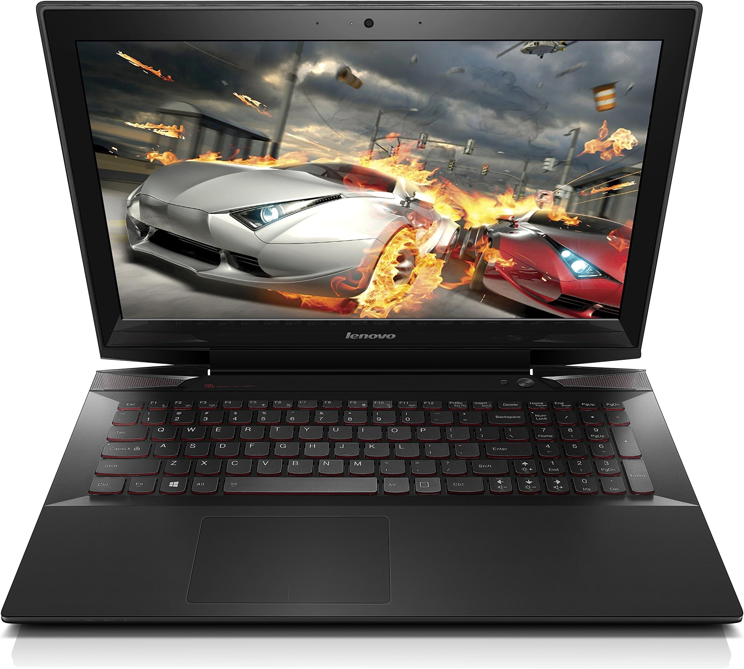 Lenovo Y50 59442856 Gaming Laptop (Windows 8, Intel Core i7-4720HQ, 15.6" LED-lit Screen, Storage: 1 TB, RAM: 8 GB) Black