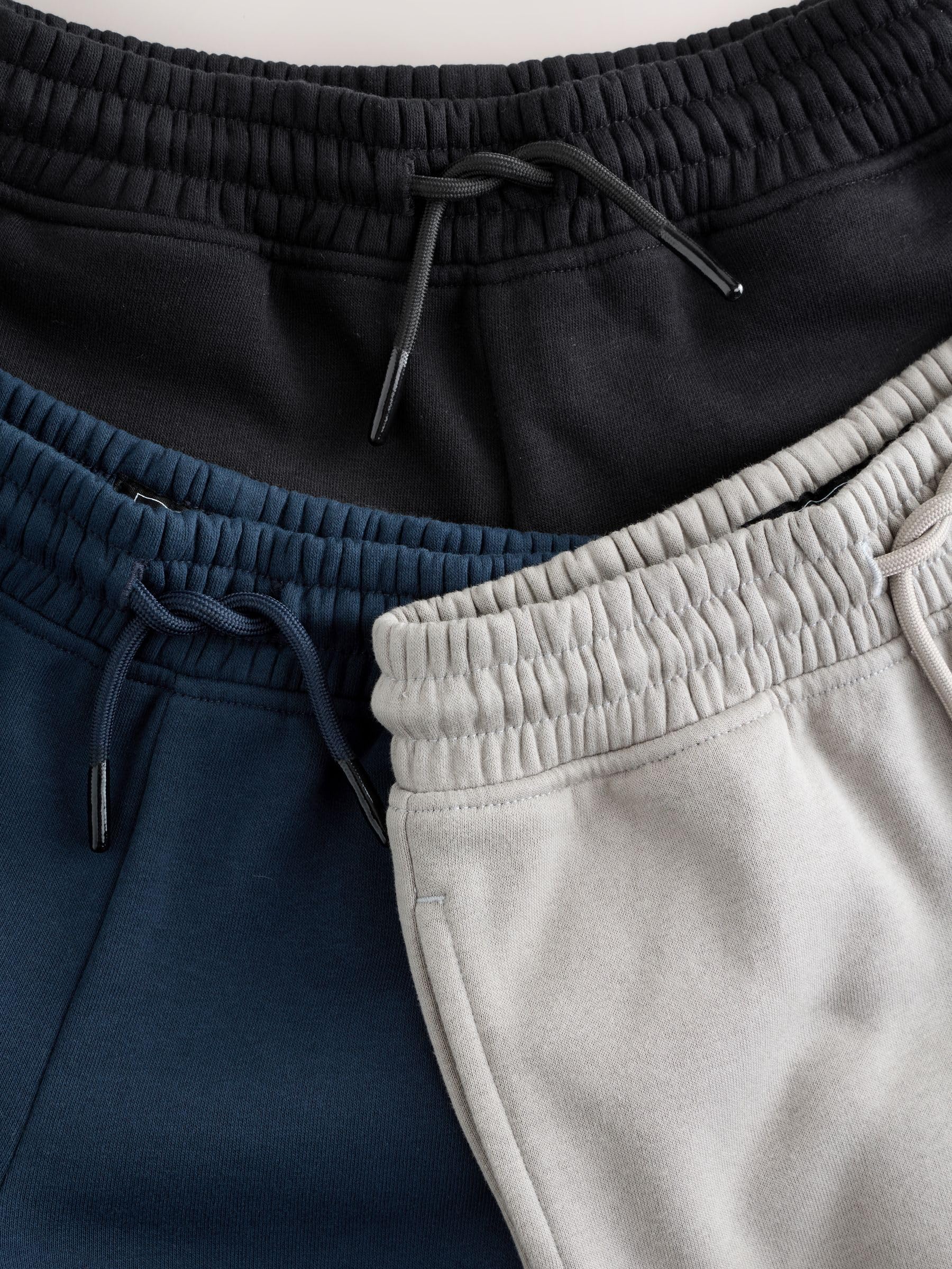 NEXT Garçon Pantalon de Jogging Cargo Slim, Lot de 3