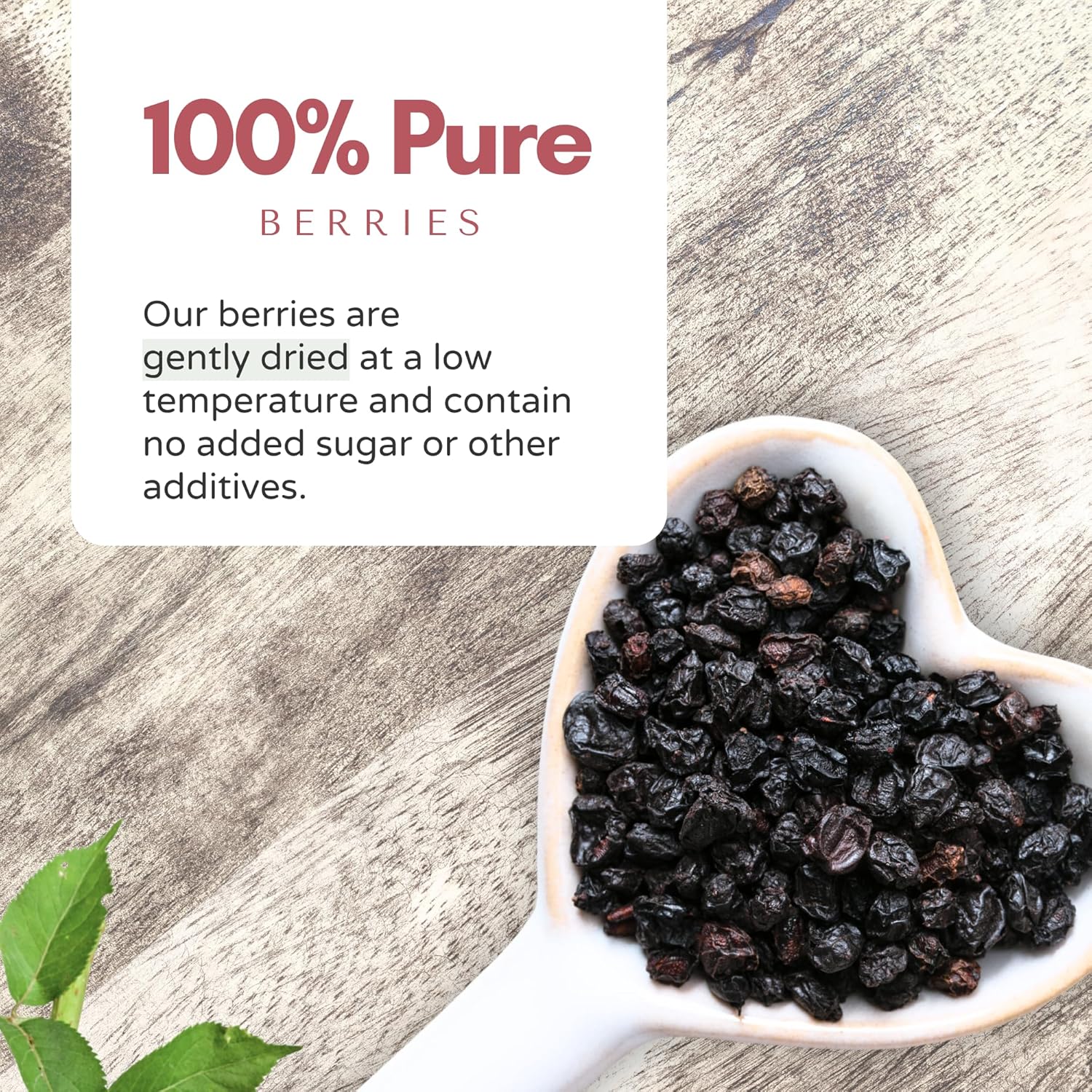 Dried Elderberries Organic 1 lb Bulk Bag - USDA Certified, Non-GMO Sambucus Nigra, Whole Dried Elderberry - Natural, No Added Sugar, No Preservatives - Image 5