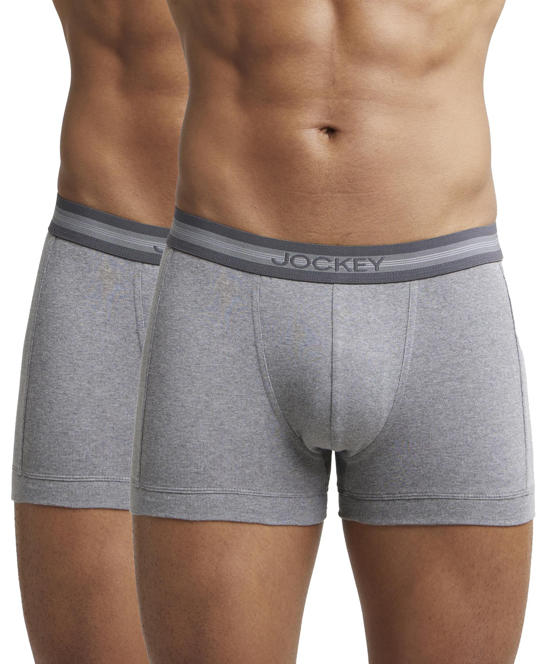 jockey Printed Cotton Elasticated Men's Trunks-picture-38