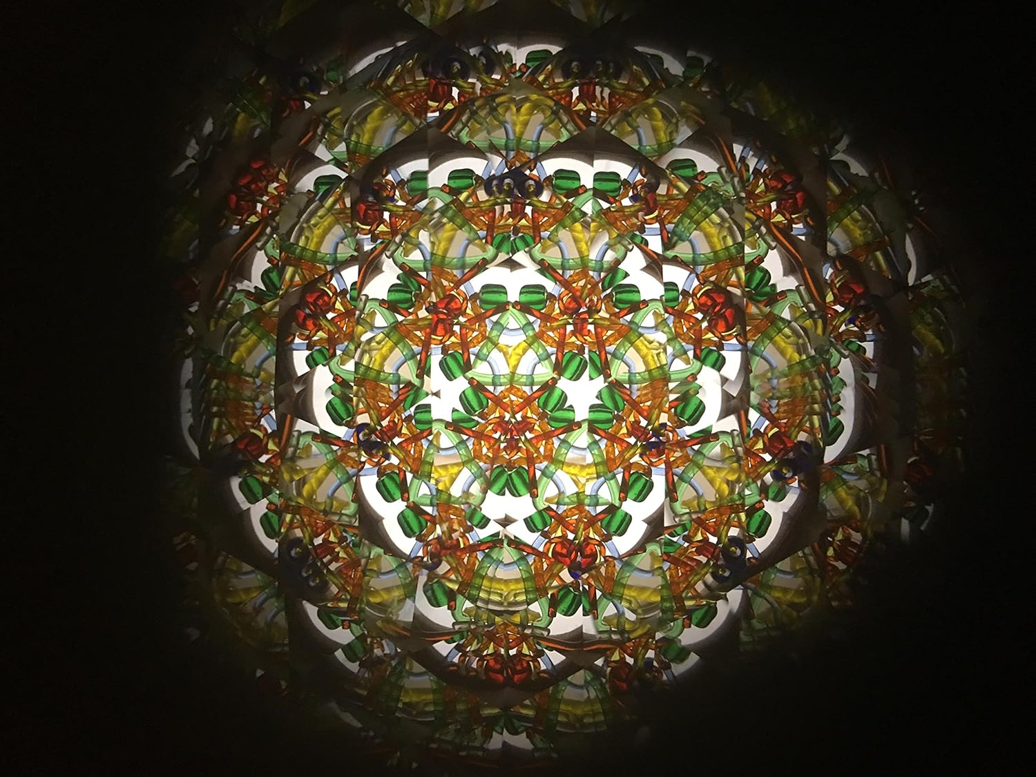 N and J Kaleidoscope in Solid Jalneem Wood, 5 1/2 Inch Barrel, Separate Turning Chamber, Accented with Walnut. Handcrafted in U S A !