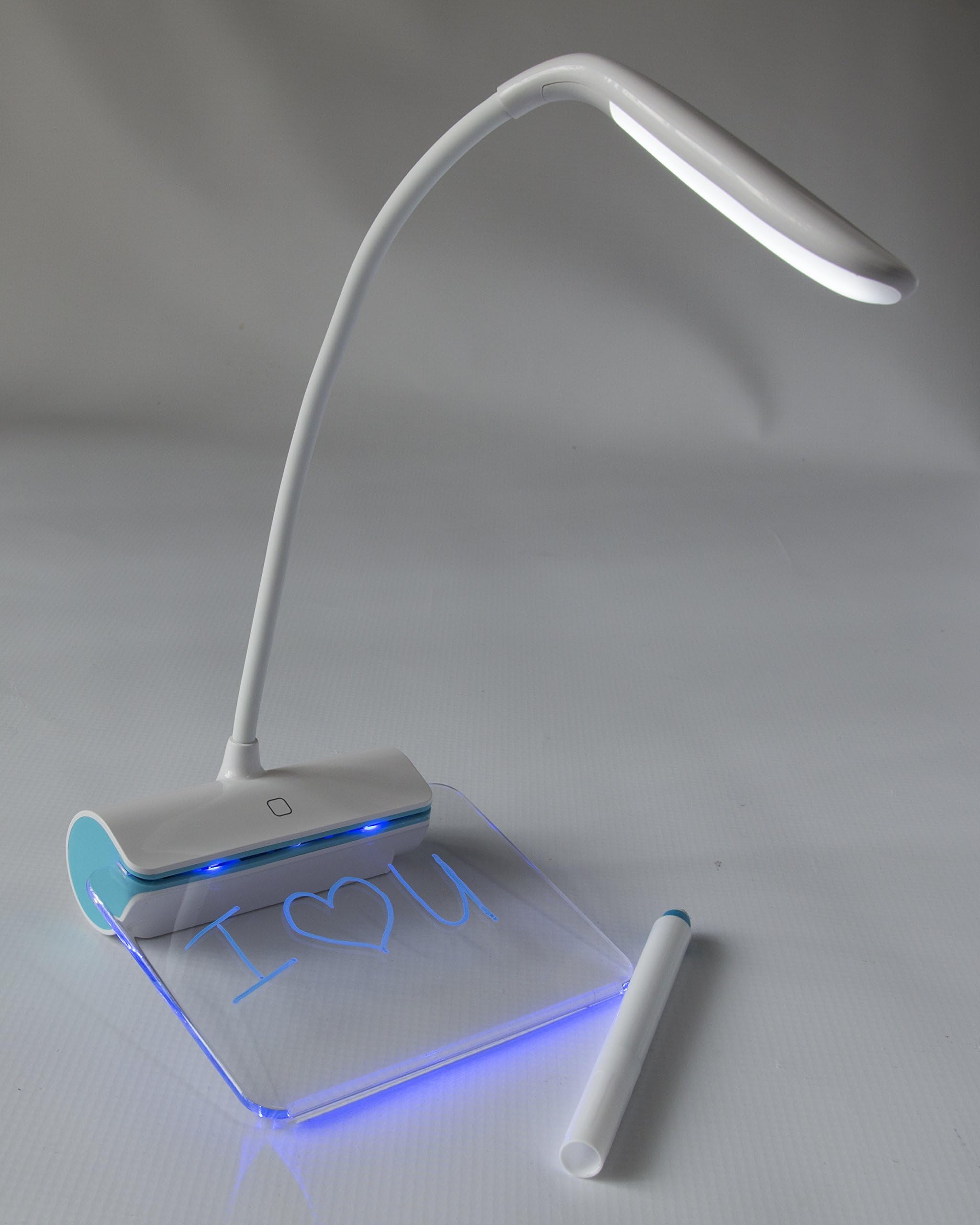 Unique Bendable LED Table Lamp with Erasable Message Board