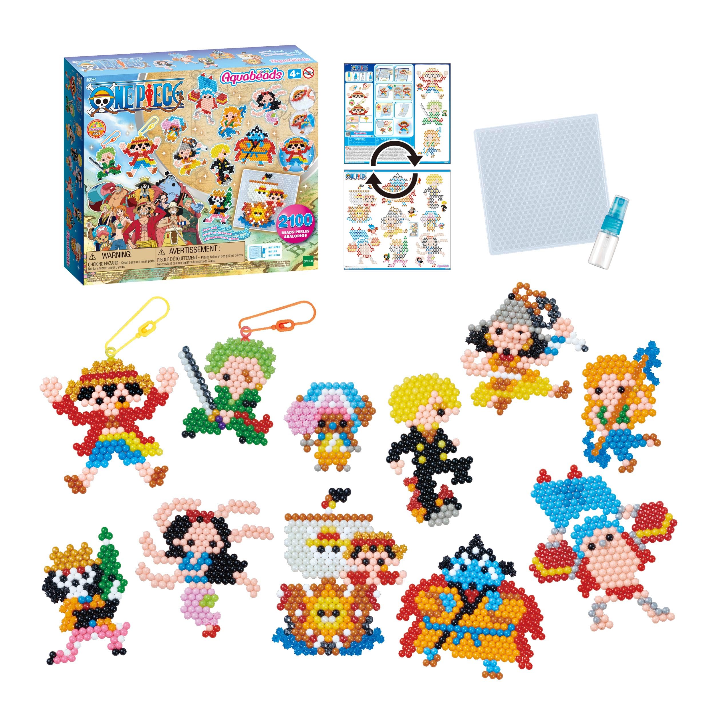 Aquabeads - ONE PIECE Starter Craft Kit 35179 - Arts & Crafts Bead Activity Toy
