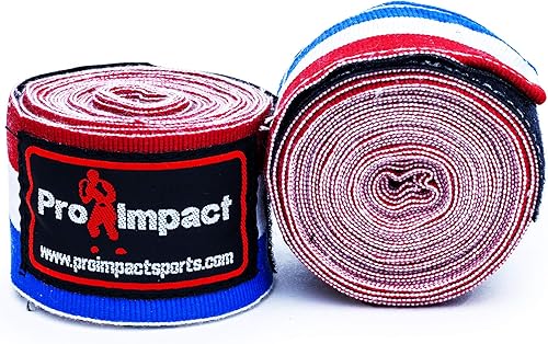Miniatura 4 de Pro Impact Vendas de mano de estilo mexicano para hombres y mujeres  Performance Essentials MMA, boxeo, Muaythai, kickboxing, gimnasio  Accesorios