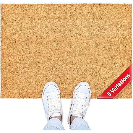 Lemon Spring Fußmatte - Zitrus Design Für Innen & Außen 73x43 Cm