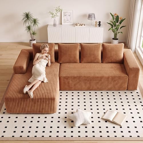 261cm Canape Dangle Convertible en L Nolirx