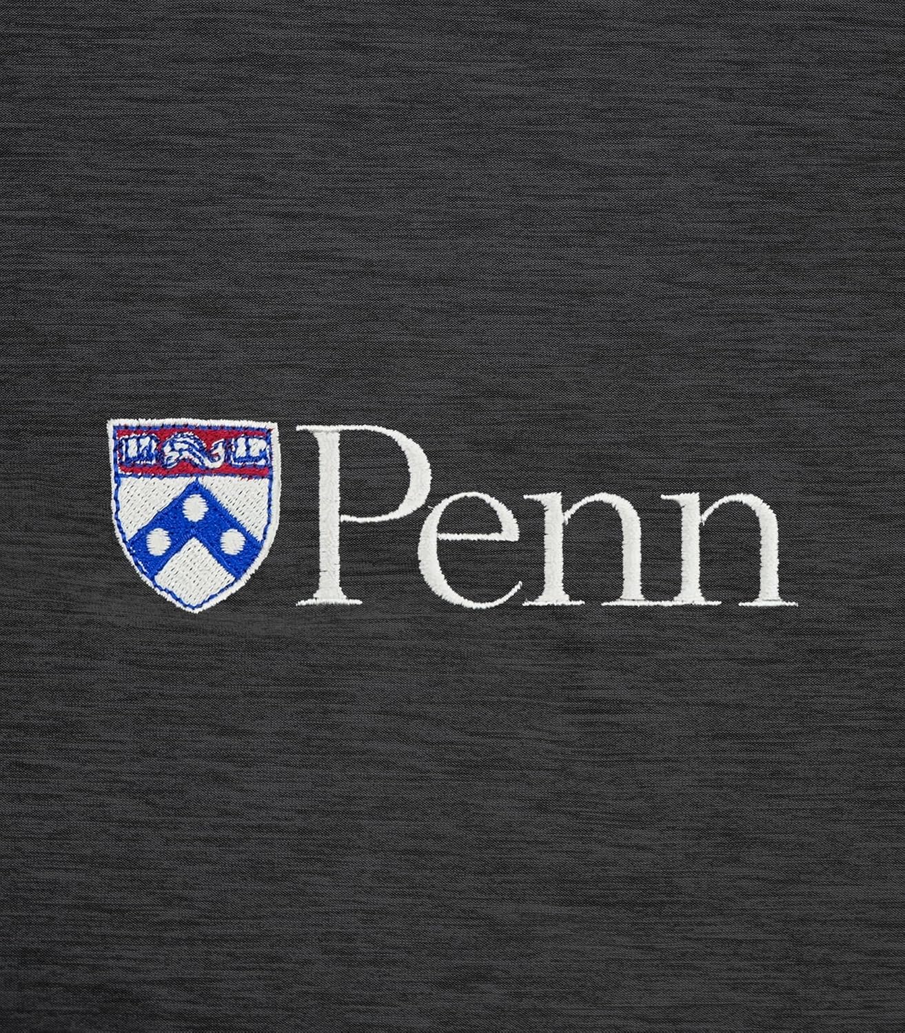 Vantage Apparel Men's Collegiate Premium Lightweight Stretchy Gray 1/4 Zip Pullover