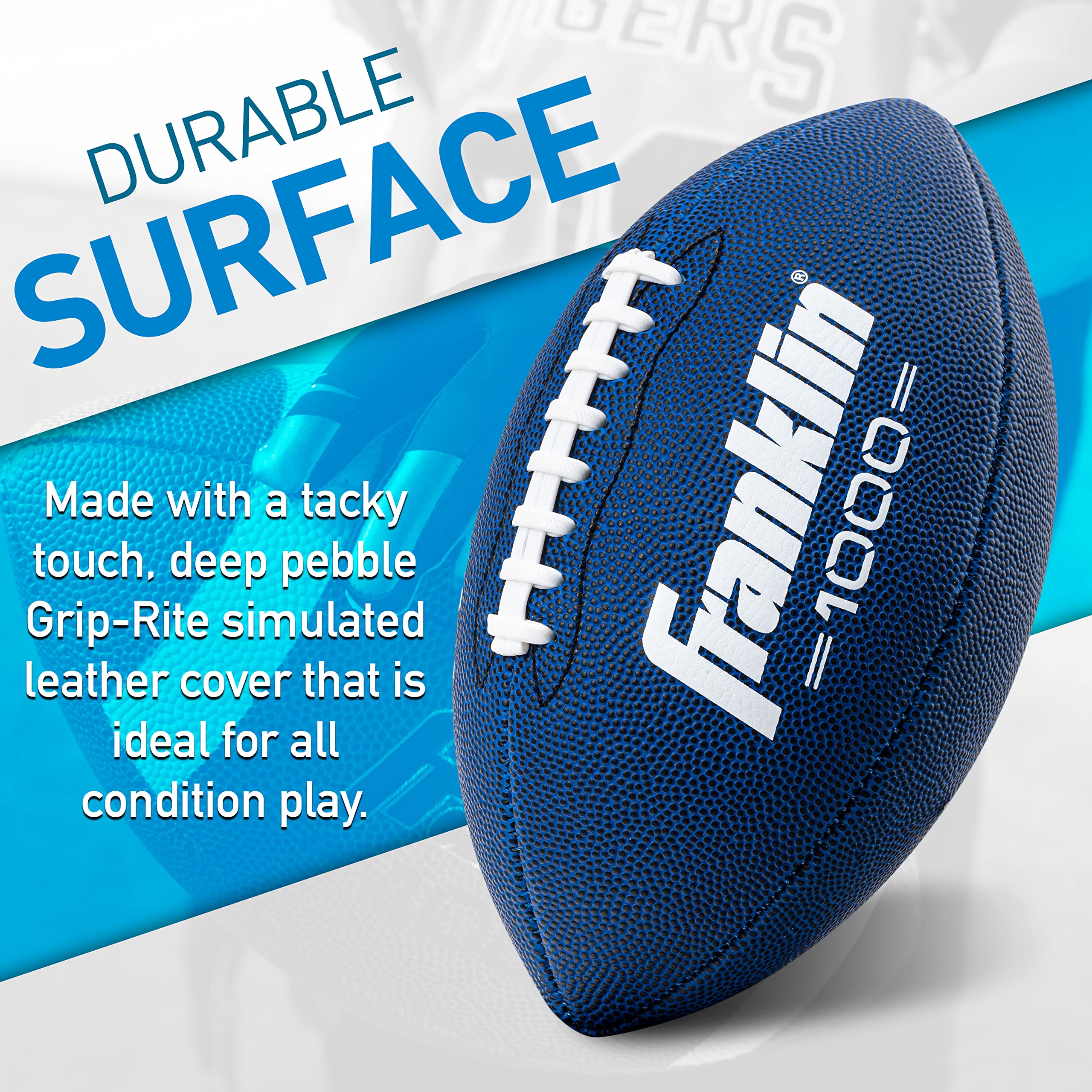 Amazon.co.jp: Franklin Sports Peewee 1000 Football - Blue