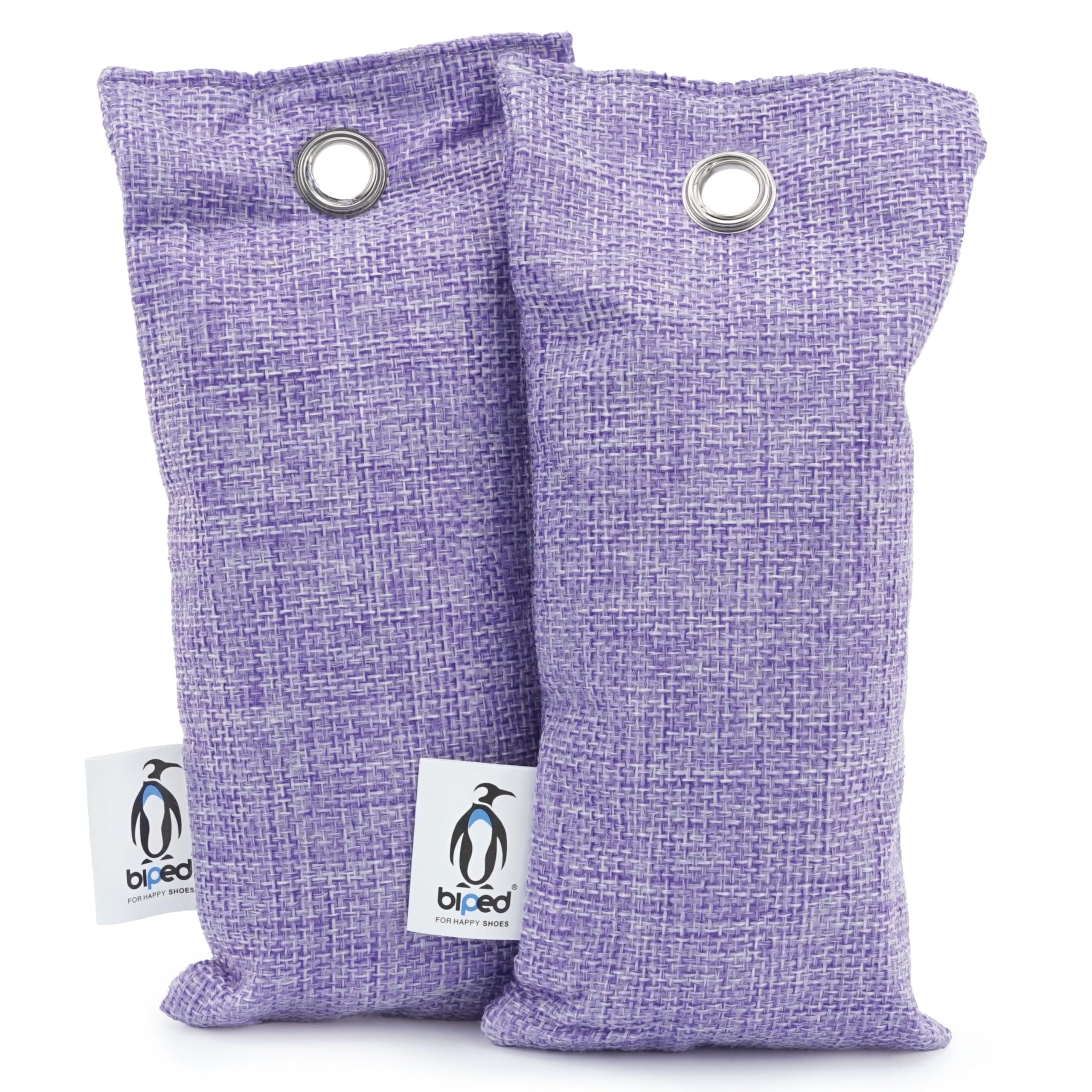 biped FRESH! Schoenkussen met geactiveerde bamboe houtskool tegen voetengeur - Natuurlijke schoenendroger - Geurverwijderaar voor onaangenaam ruikende schoenen z2811(6 stuks, blauw