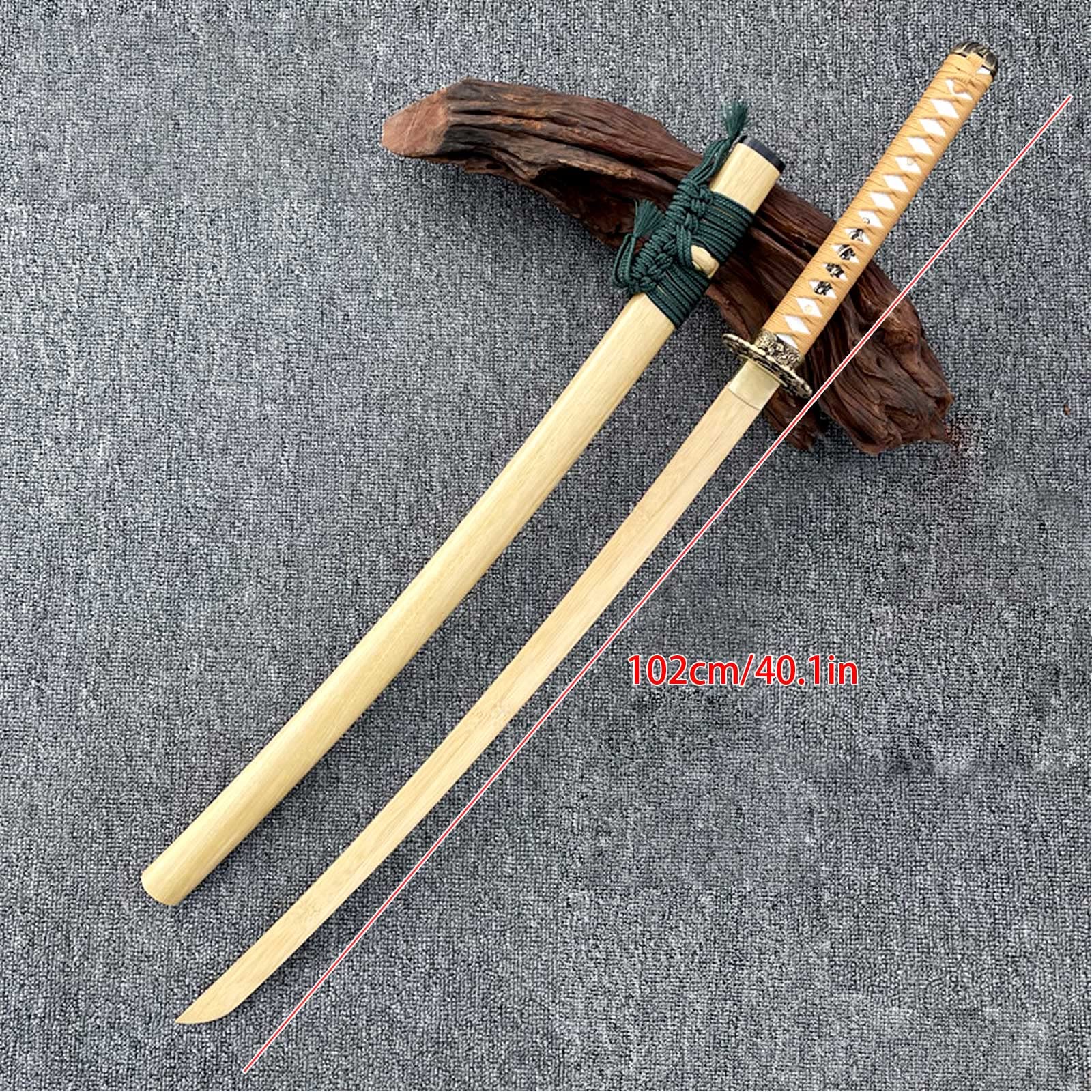 装飾刀　日本刀　武具　2本　飾り台付き　骨董品 螺鈿 太刀掛け 刀掛台 日本刀・太刀用 鳳凰 骨董