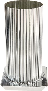 Yaley Professional Metal Candle Mold, 3 by 6.5-Inch, Mini Scallop