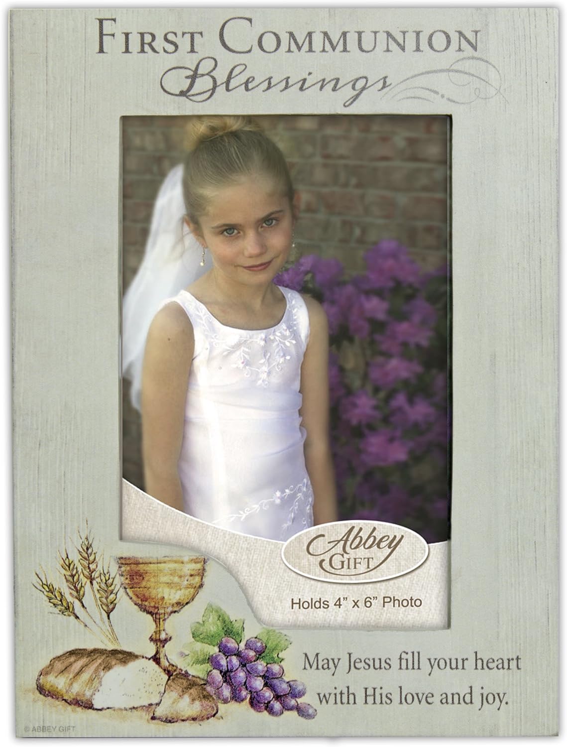 Abbey Gift (Abbey & CA Gift) 8"x6" Confirmation Boxed Wood Frame W/Easel