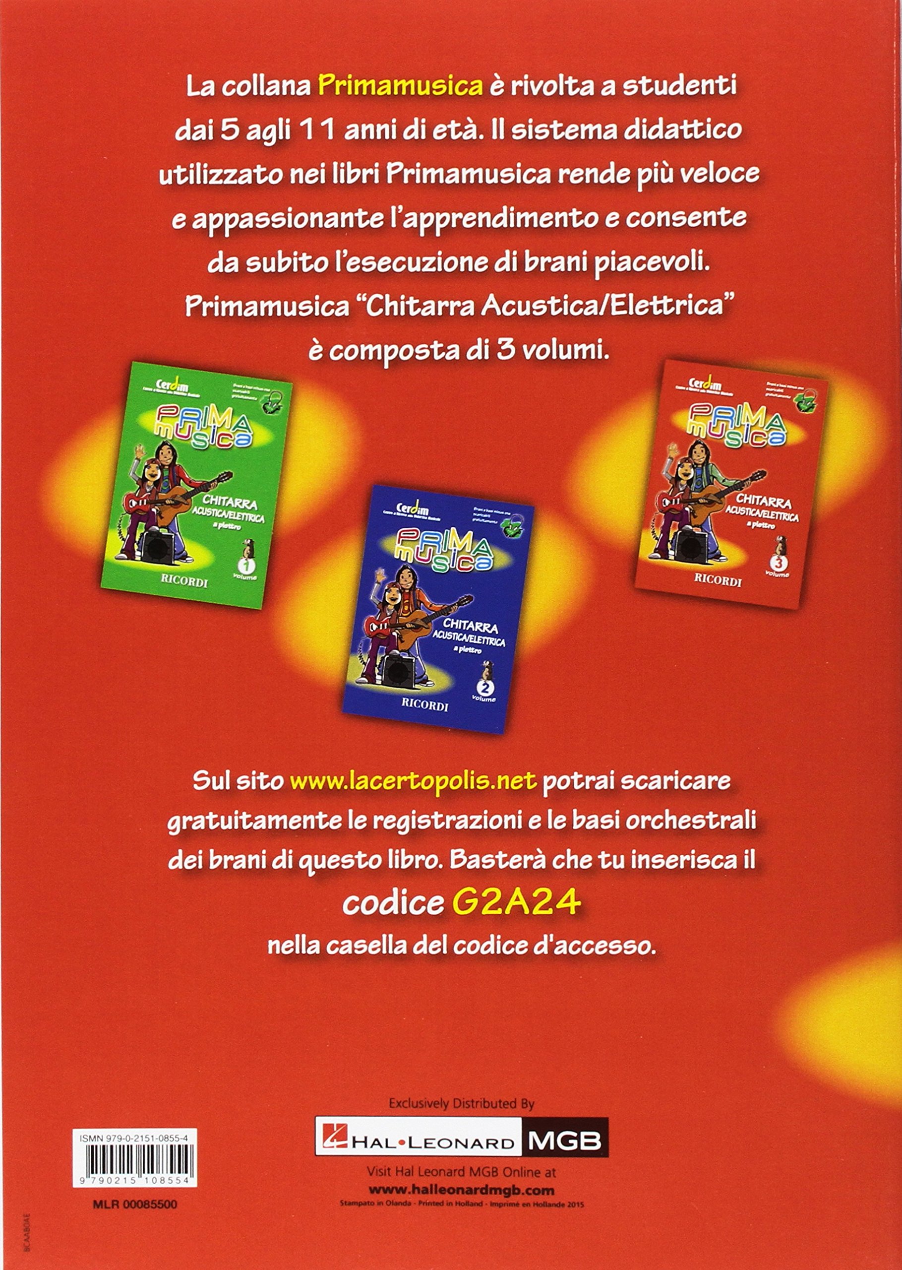 Primamusica Chitarra Acustica Elettrica Vol. 3 Massimo Liverotti | Metodo Bambini Ragazzi 5-11 Anni | Libro Didattico Brani Basi Audio MP3 | Spartiti Progressivi Plettro Studio Lezioni Scuola Musica
