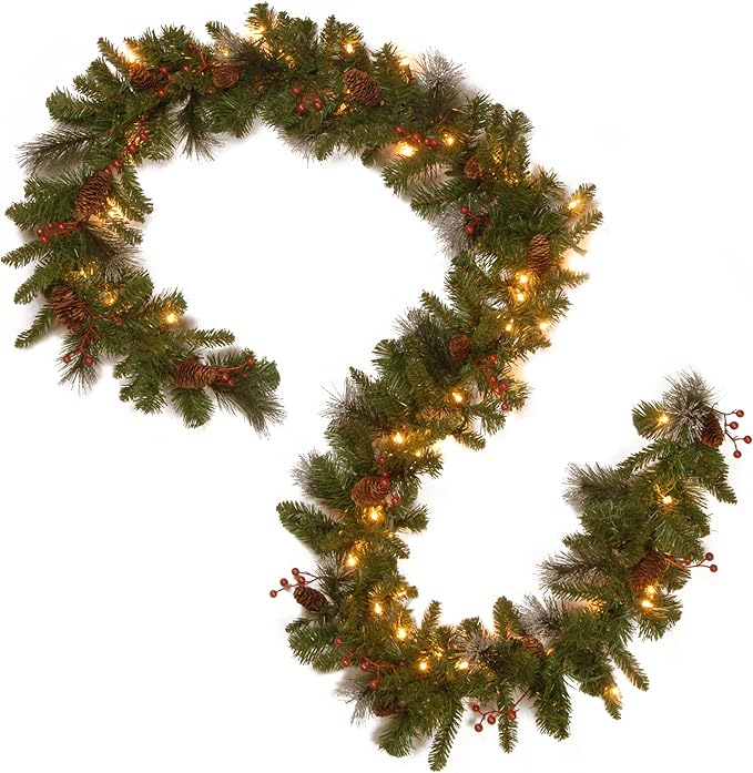 National Tree Company PreLit Artificial Christmas Garland