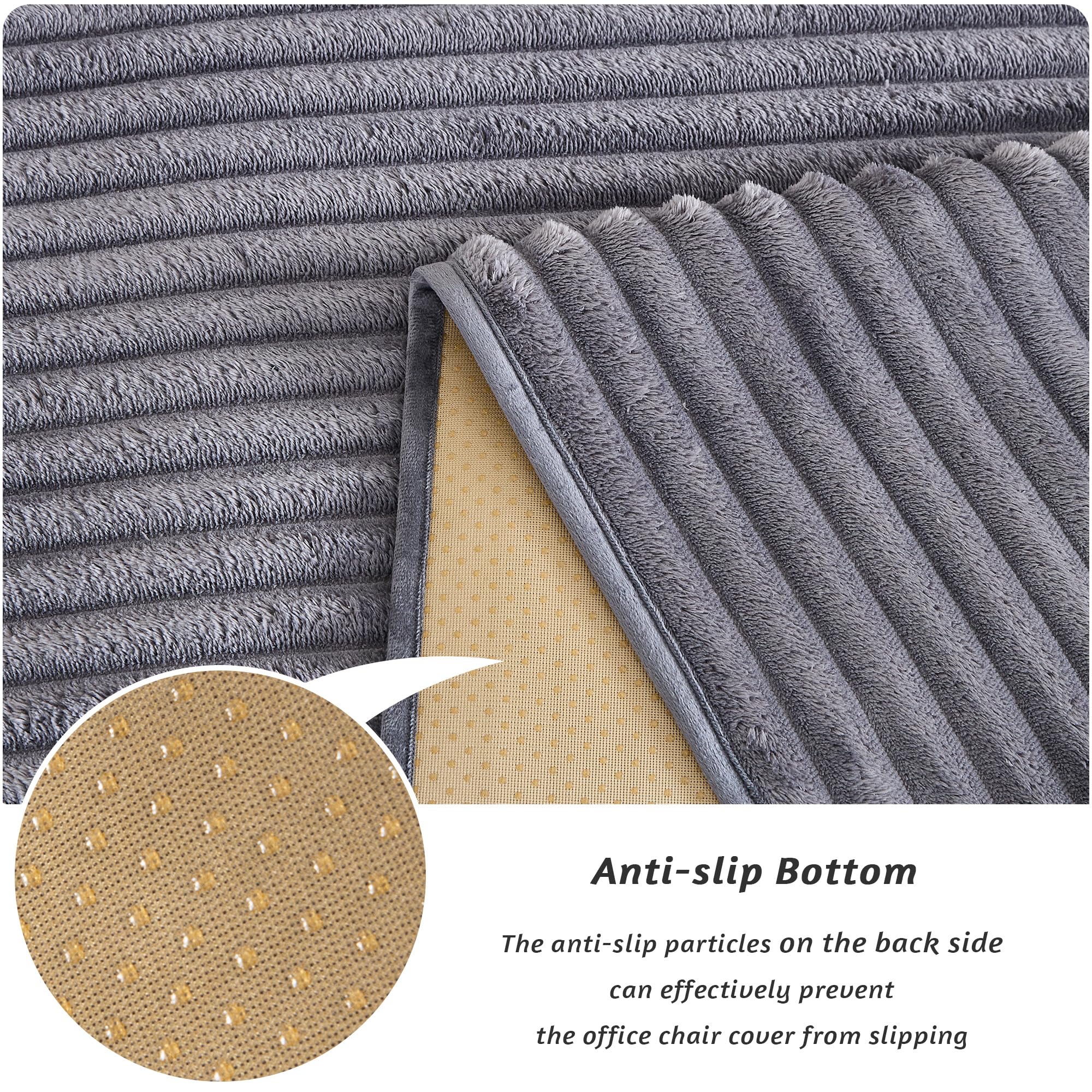 TIANSHU Manta Perro de Franela, Funda de sofá Cama para Perros Gatos Mascotas, Alfombra Antideslizante Lavable, Protector Sofa Impermeable, Colchón Suaves(Gris Oscuro, 182x182cm, 1 pc)