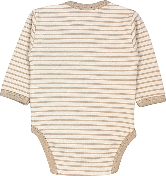 TupTam Baby Body Langarm – Wickelbody Langarm im 5er Pack aus Baumwolle für Mädchen und Jungen - 5