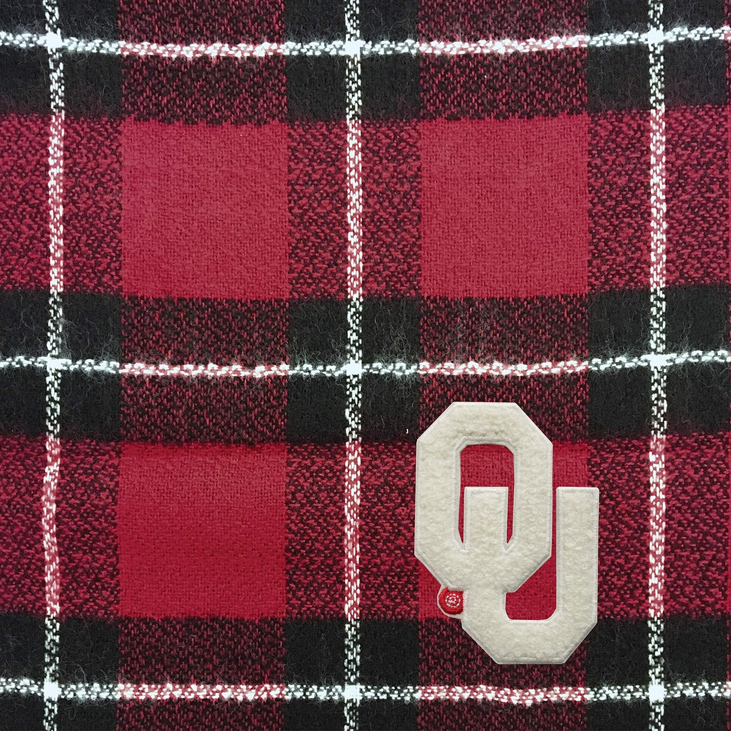 Littlearth NCAA Wichita State Shockers Plaid Blanket Scarf