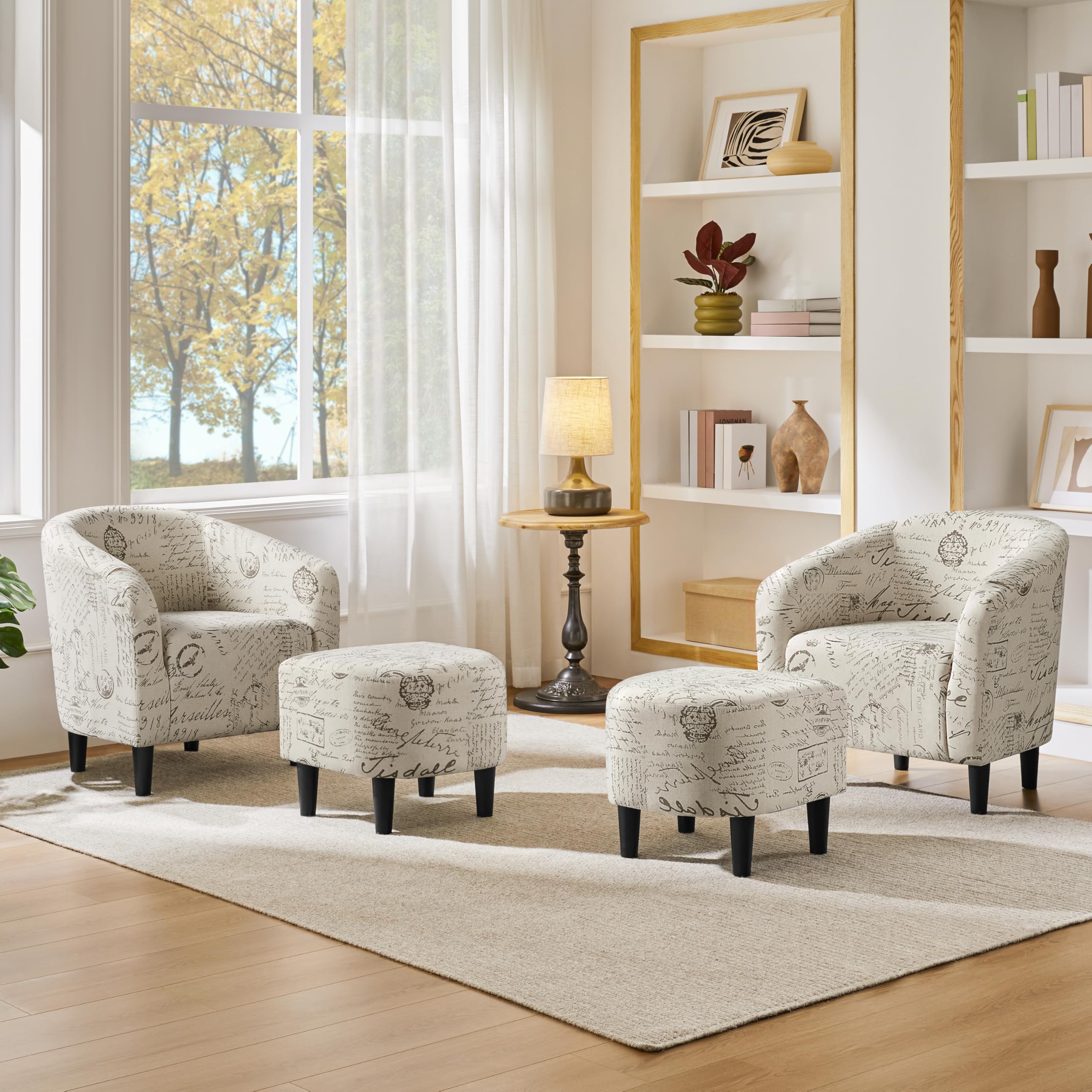 Ottoman Crazy Accent Chairs Faux Leather Chair With Ottoman Mid