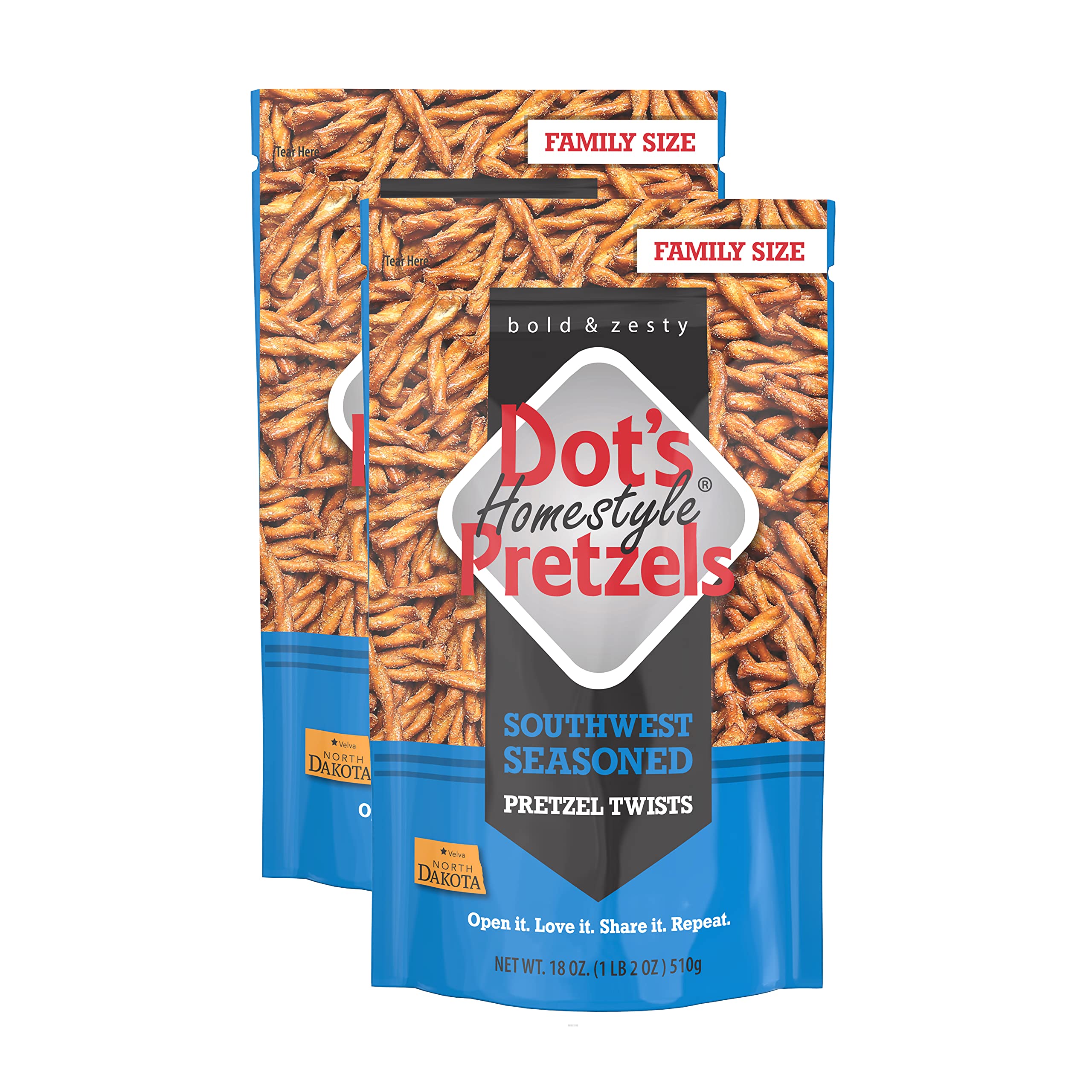2x Dot's Homestyle Snacks BAKED CHEESE CURLS 10.5 oz - 2 PACK