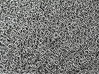 Vista 13 de Anillos de salto de aluminio brillante de 1 libra 14G 1/2" ID (más de 1150 anillos)