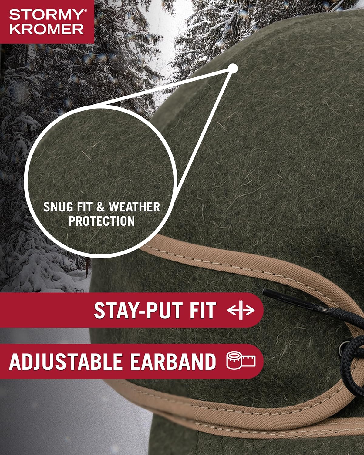 Stormy Kromer The Mackinaw Cap - Image 3