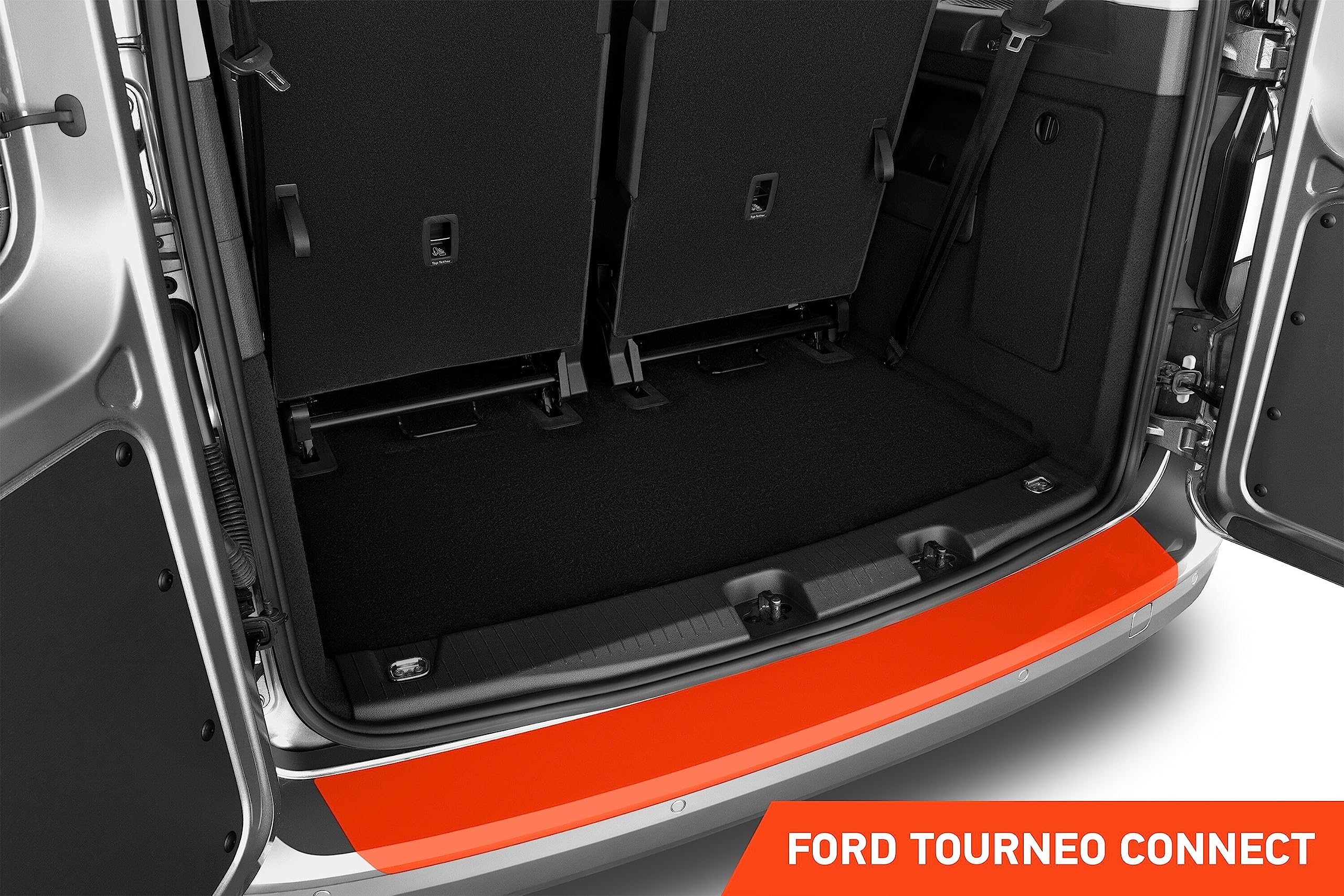 Kofferraum Schutzfolie Peugeot 5008 III - Kohlefaser Aufkleber 90cm